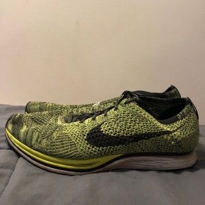 Nike Flyknit racer - Volt Green